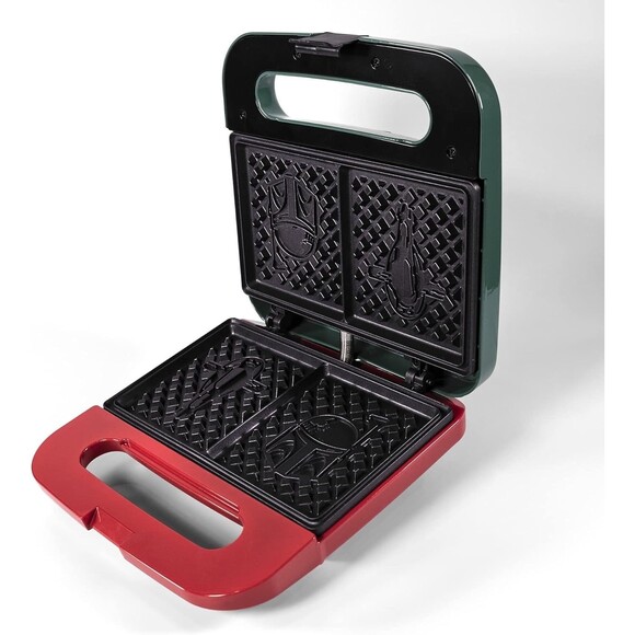 Star Wars Boba Fett Bounty Hunter Slave 1 Non-Stick Double-Square Waffle Maker - Picture 7 of 8